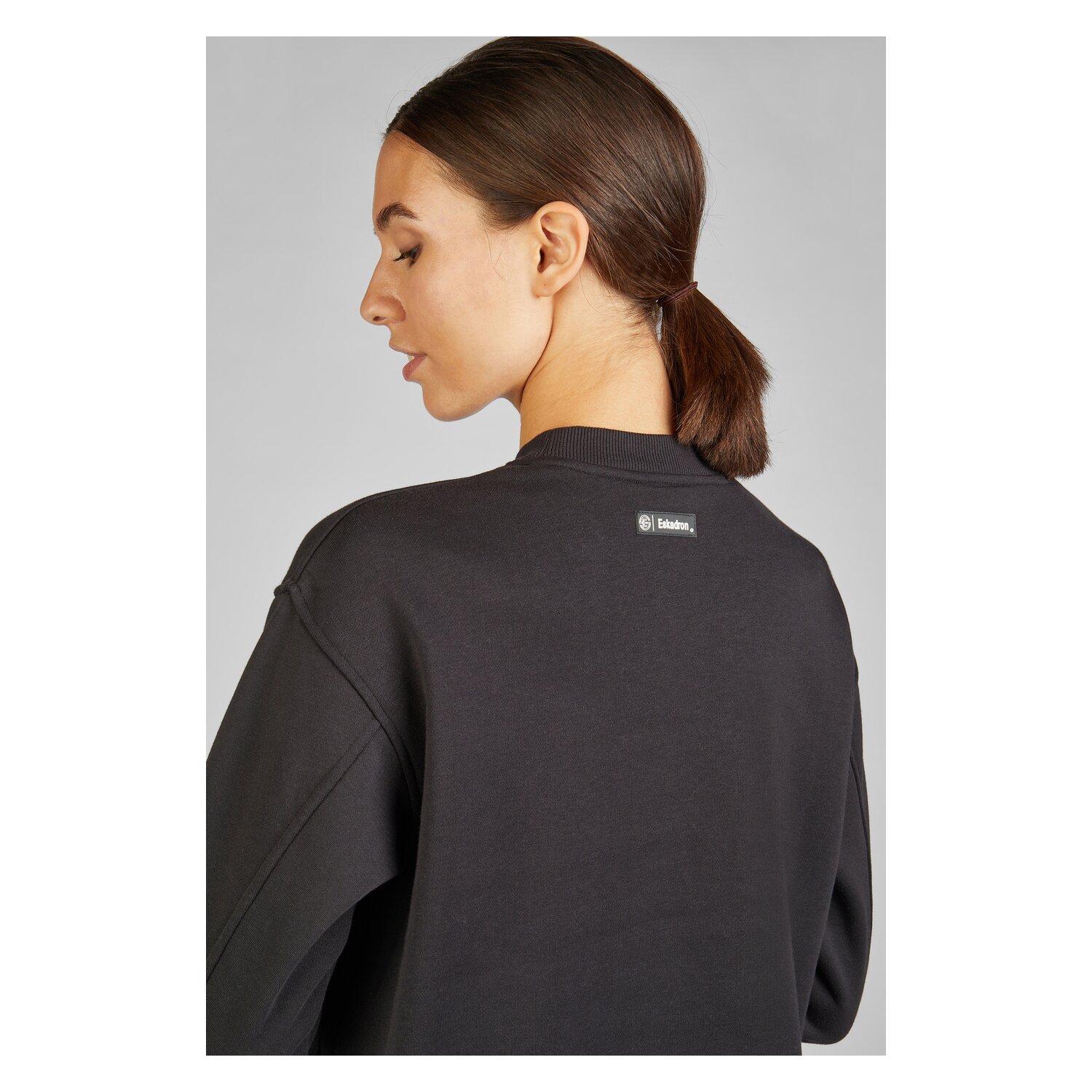 ESKADRON Dynamic Sweatshirt Oversized  - black