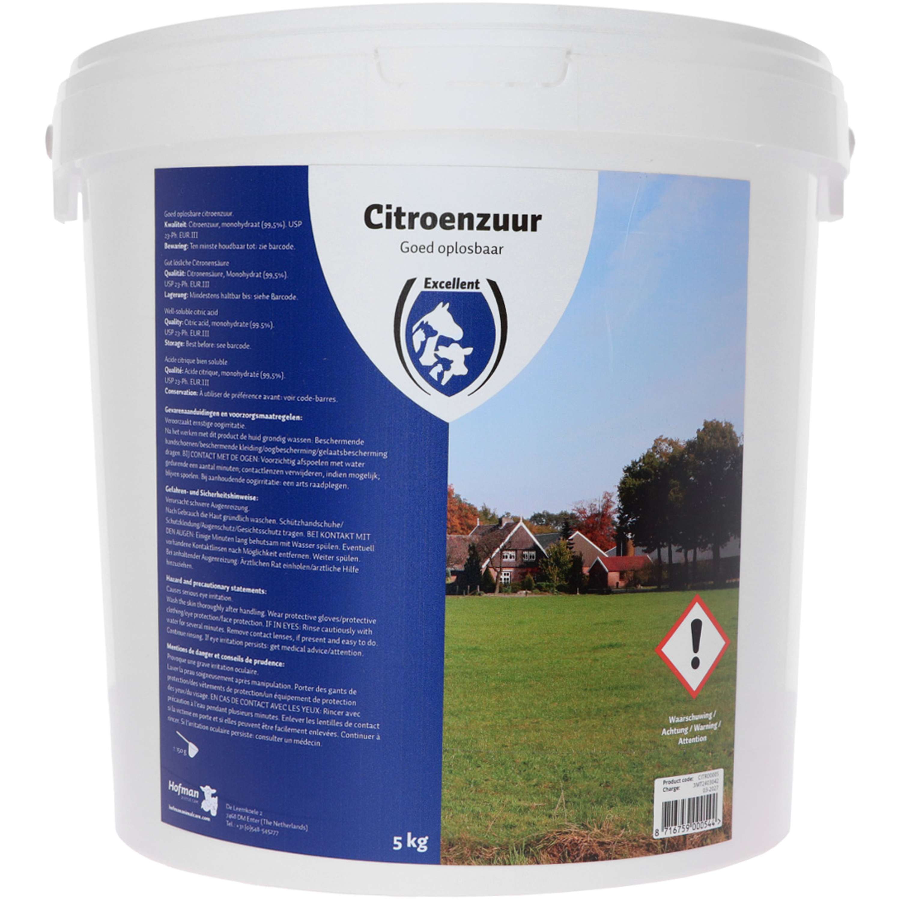 Excellent Citroenzuur 99,5 % Feed