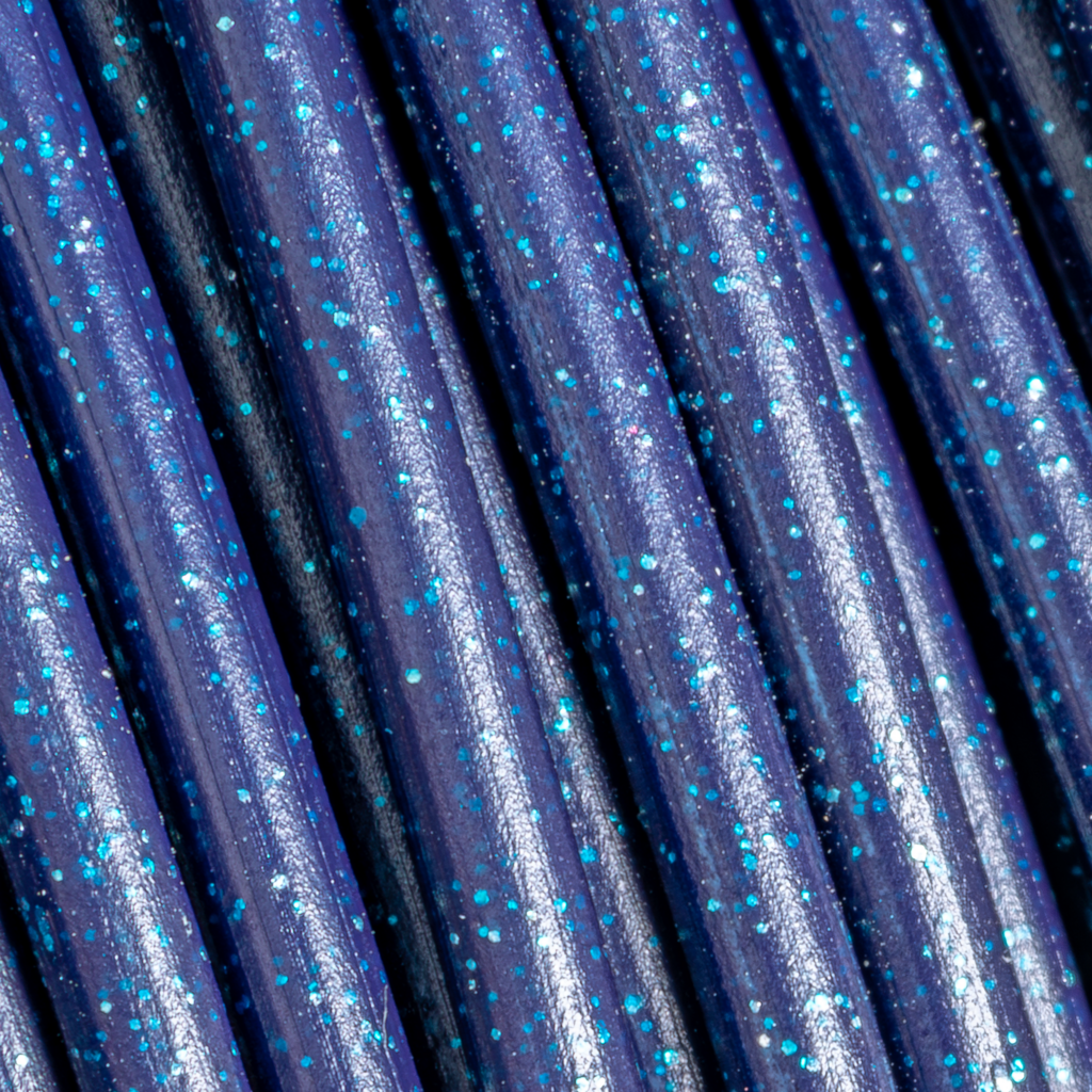 Polymaker  Panchroma™ PLA Galaxy Dark Blue, 1,75 mm / 1000 g    Funkelnder Charme der Galaxie in Dunkelblau