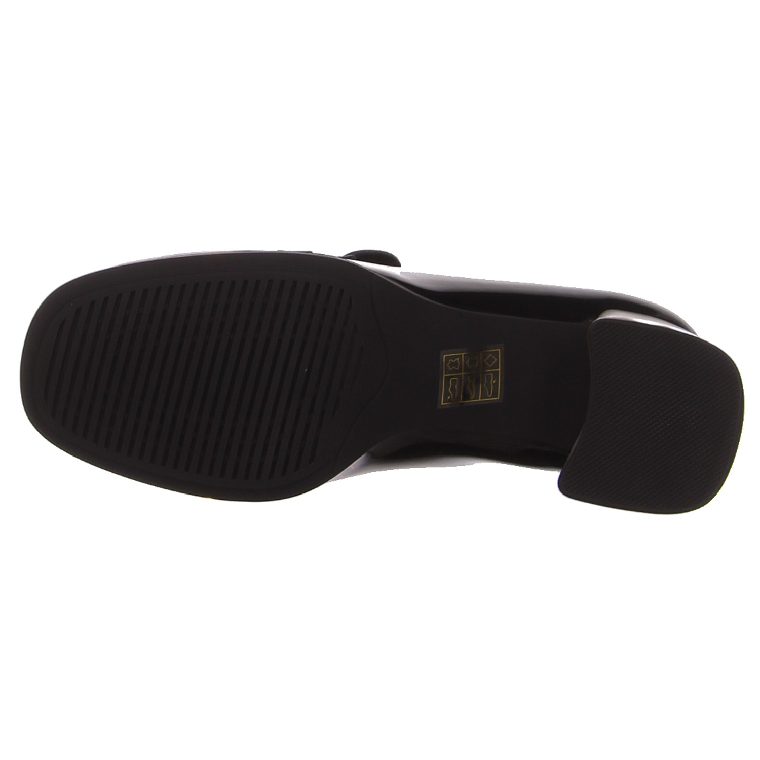 HBH Slipper schwarz/weiß schwarz