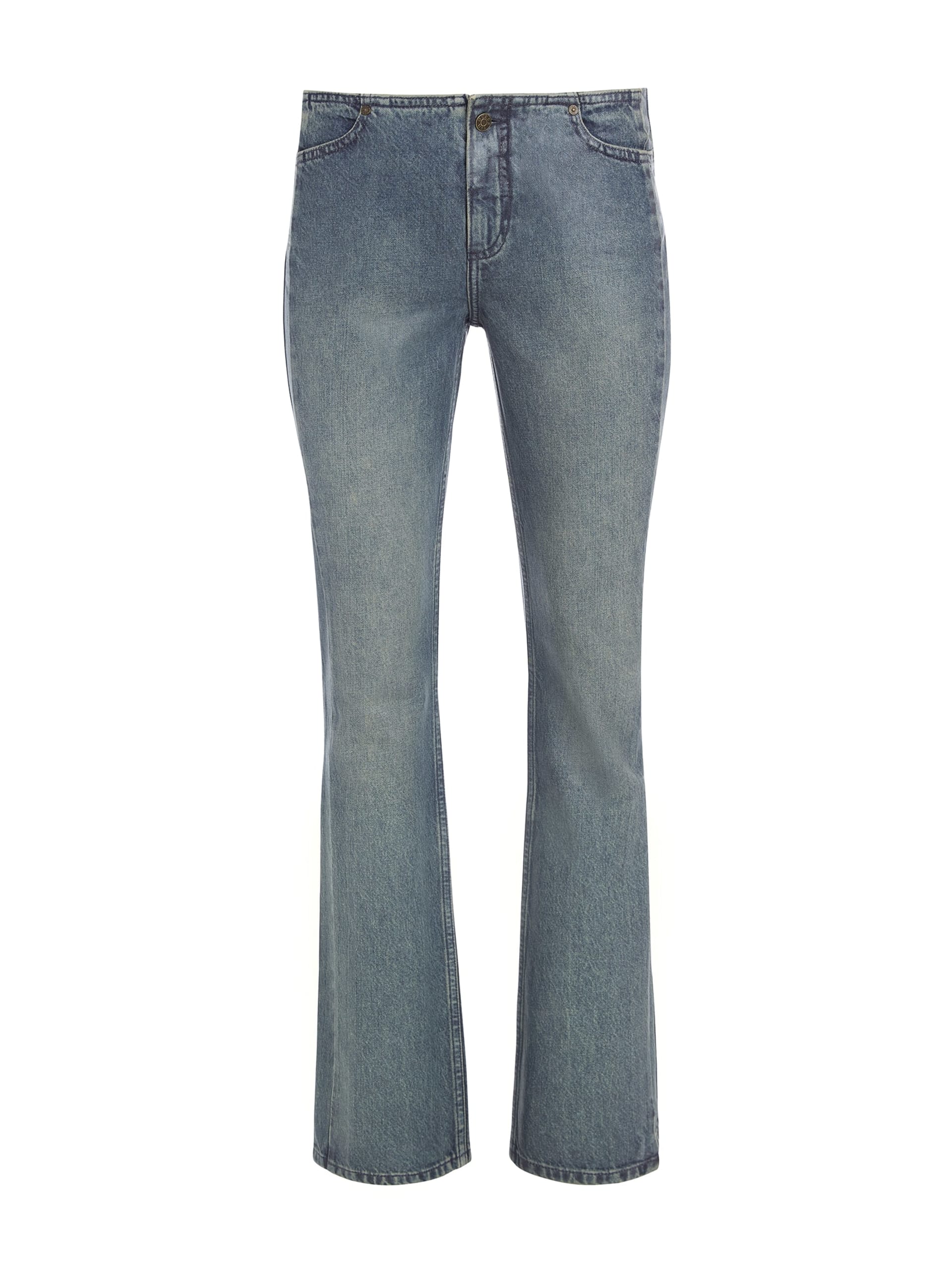 calça jeans patchwork