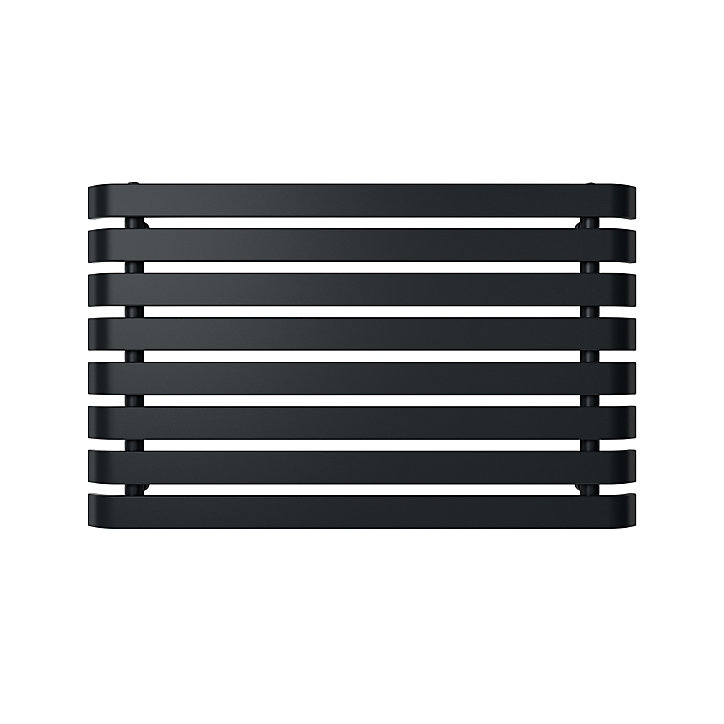 Radiateur eau chaude GoodHome Wilsona Horizontal Anthracite 605 W