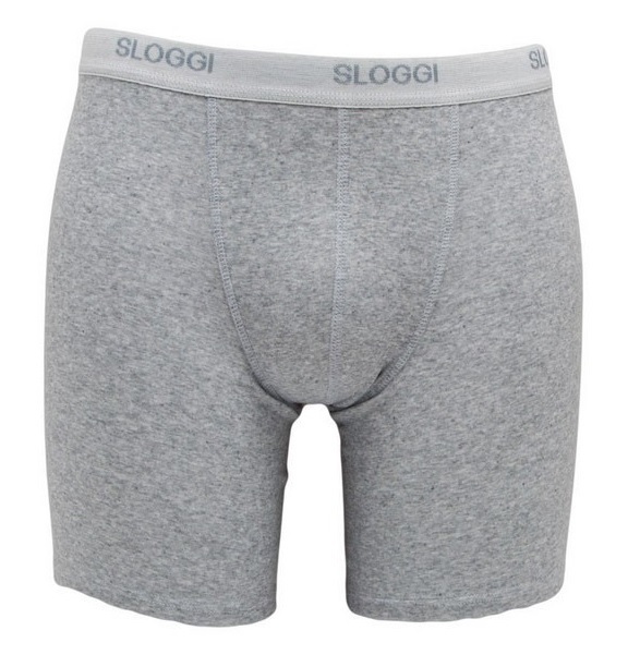 Sloggi Men Basic Long Short Grijs 5 1 stuk