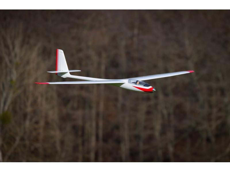D-Power Segler ASW-17 3.5 m voll-GFK, ARF Vorbildgetreues Scale Segelflugmodell in voll-GFK-Bauweise