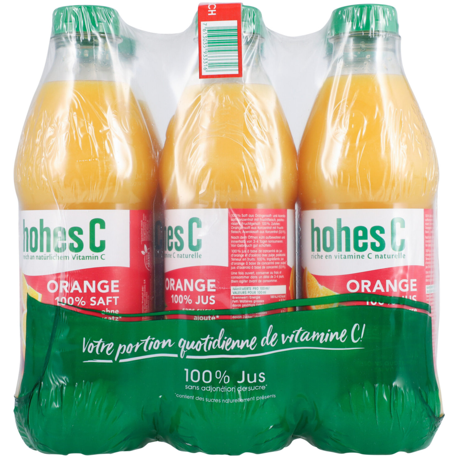 hohes C Orange Pulp 6x1L