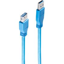 BASIC-S Câble USB 3.0, USB-A mâle-USB-A femelle