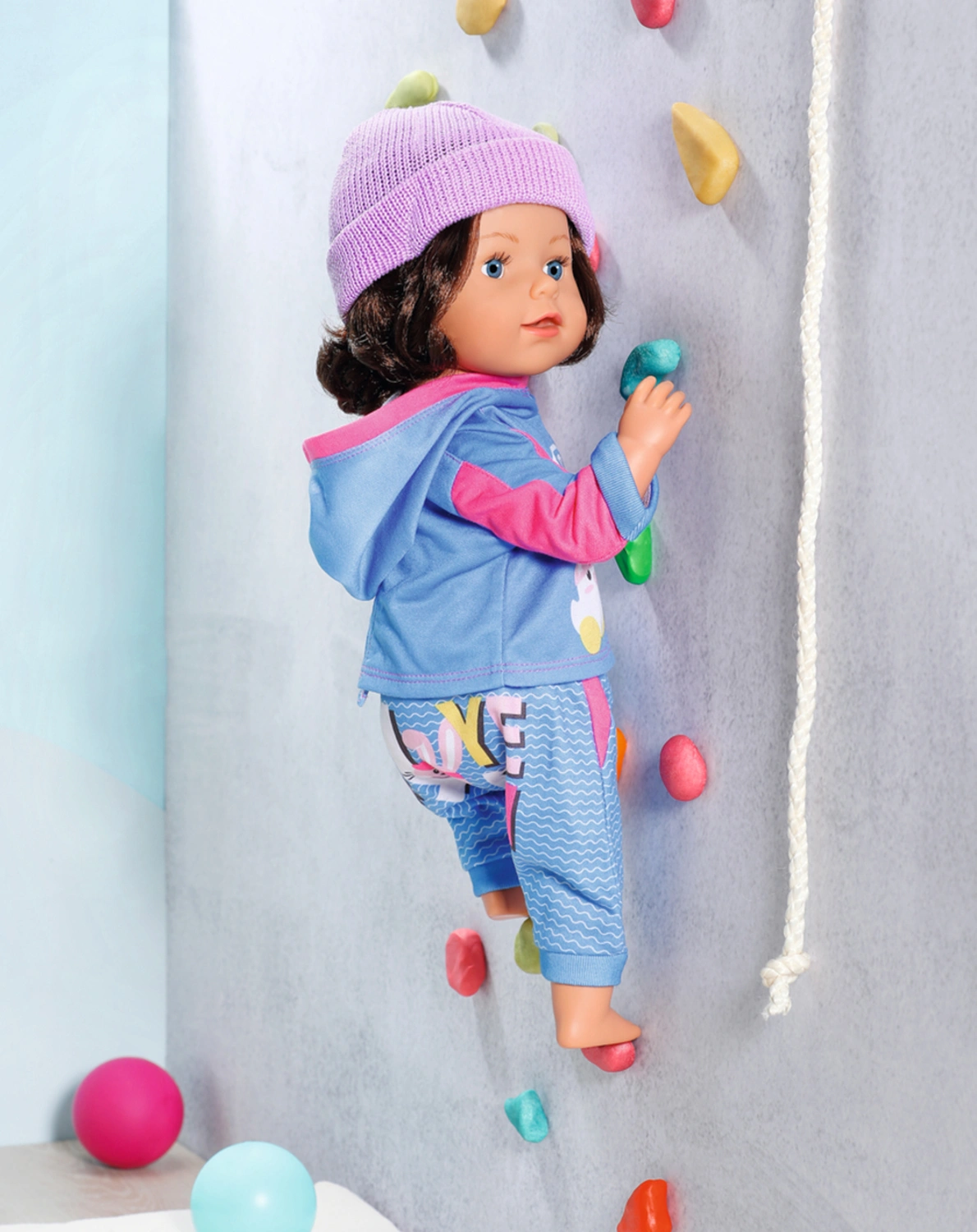 BABY born® Puppe BROTHER PLAY & STYLE (43cm)