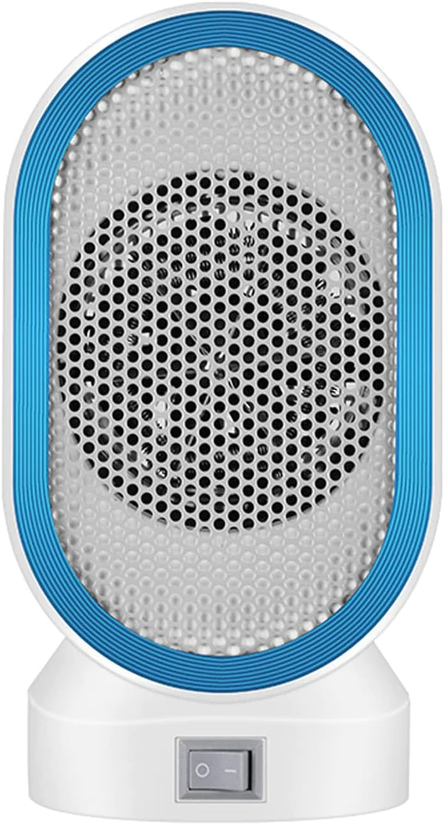 Mini Radiateur Soufflant à Économie d'Énergie 400W bleu blanc Vendos85