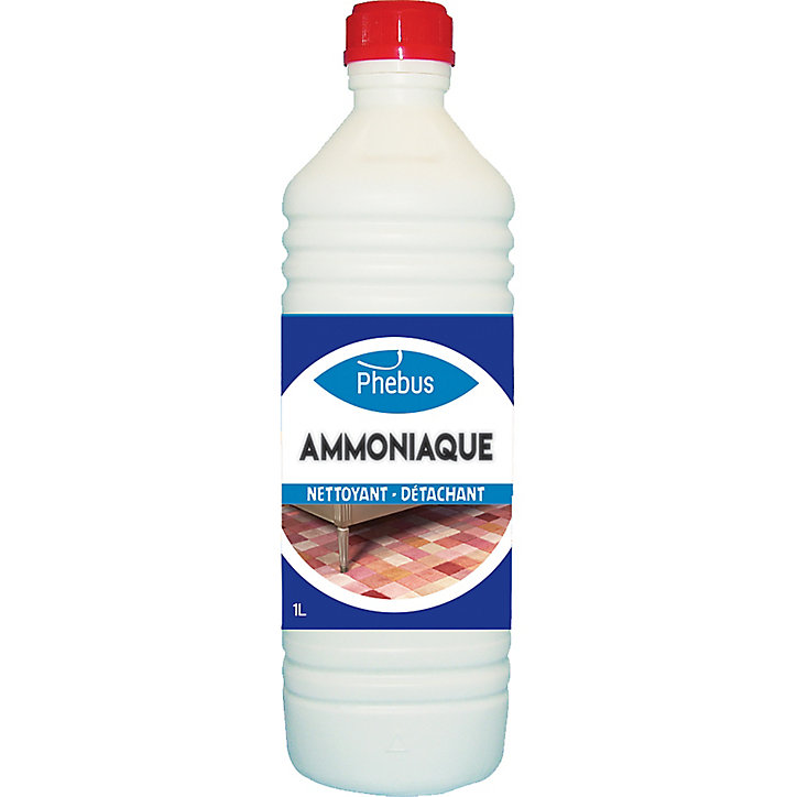 Ammoniaque nettoyant et détachant Phebus 13° 1L