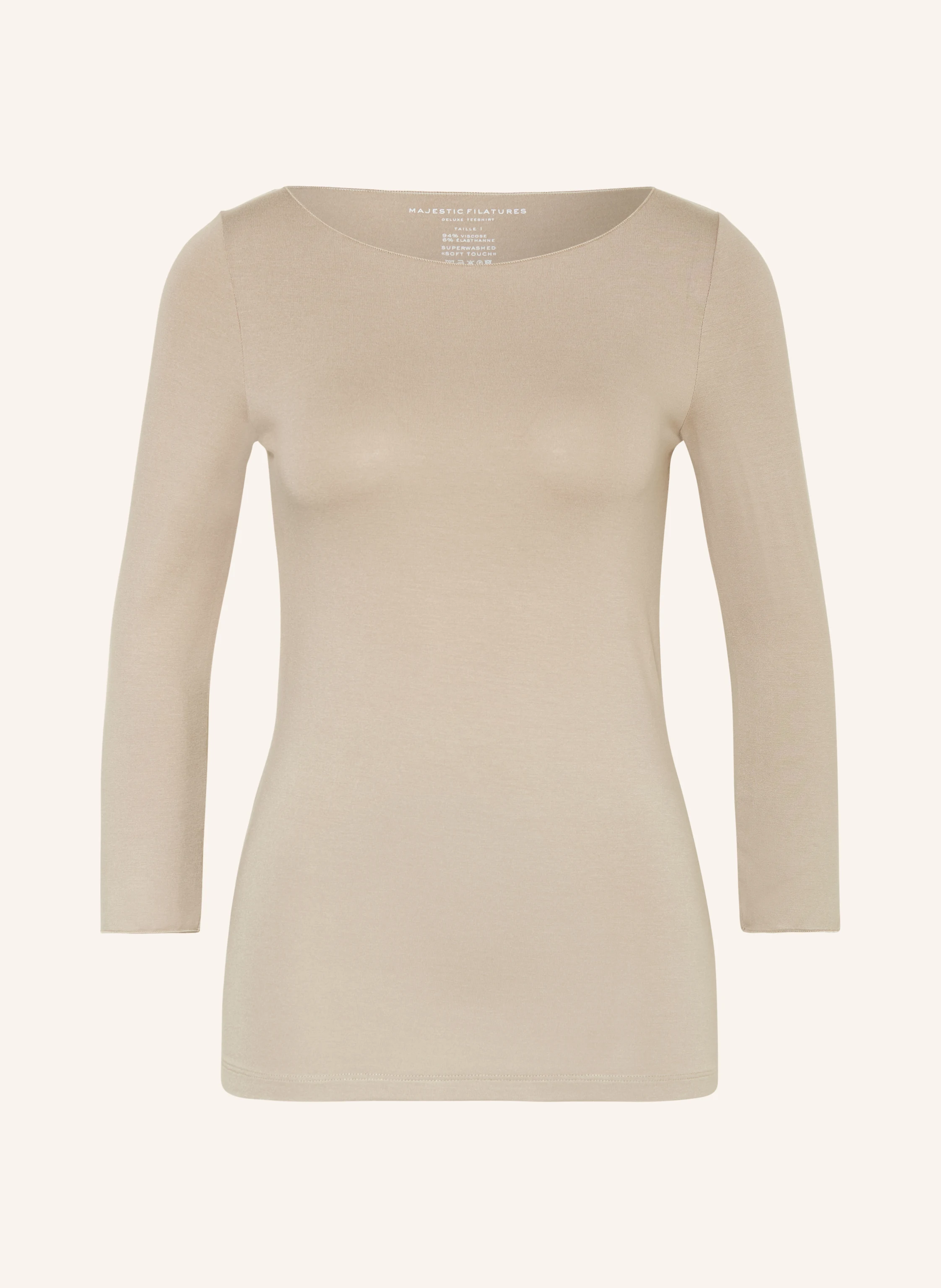 MAJESTIC FILATURES Shirt mit 3/4-Arm