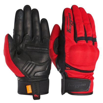 Gants Furygan JET D3O - Rouge / Noir