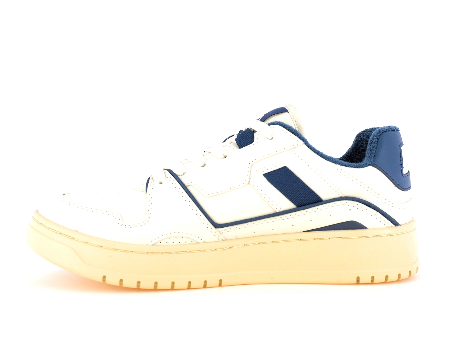 Kappa-AUTHENTIC KAI Matières combinées Beige Bleu
