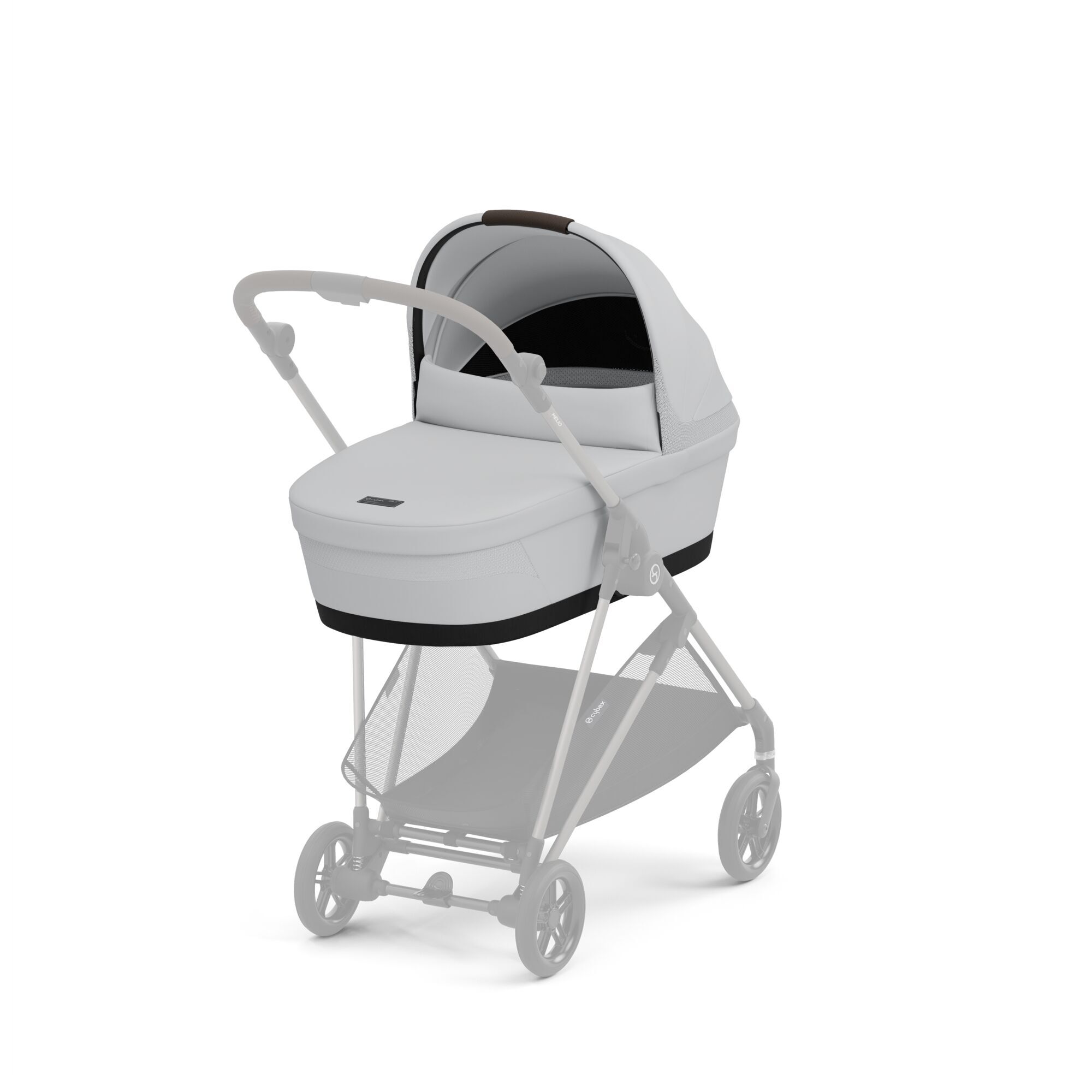 Melio Cot Fog Grey