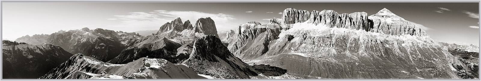 Cresta de Pordoi by Rudolf Rother - Limited Edition. Edition of: 150. Archive Stamp.
