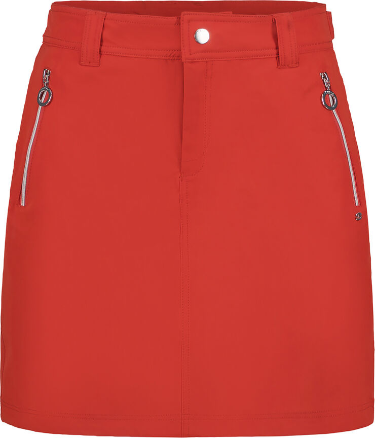 Luhta Water-repellent skirt with inner shorts Coral-red