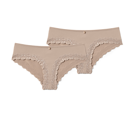 2 Brazil-Slips, beige