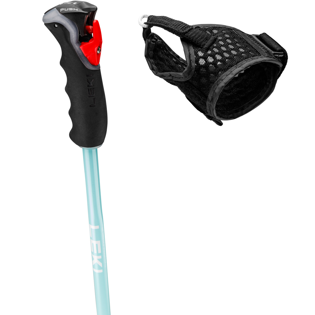 Leki Artena Airfoil 3D dark anthra/turquoise/white | Leki Alpin Skistöcke | Leki | L | MARKEN | XSPO