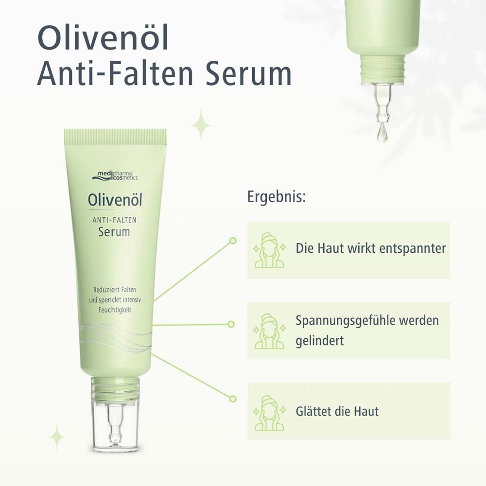 Olivenöl Anti-Falten Serum von medipharma cosmetics