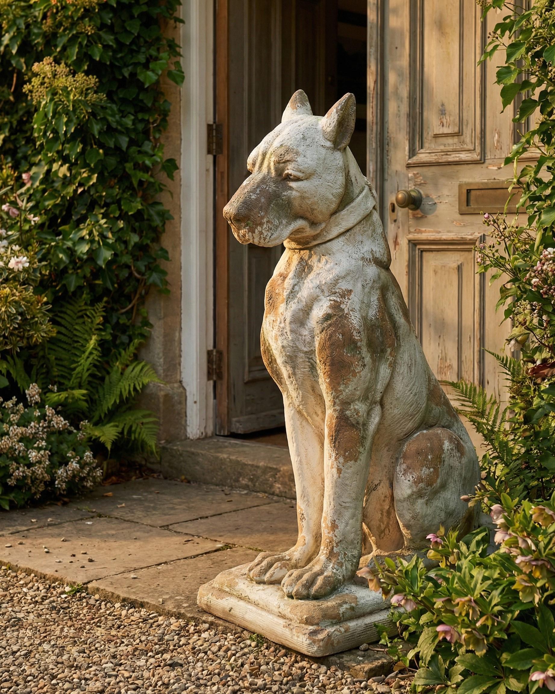 Tuinbeeld CAPALBIO Hond Beige