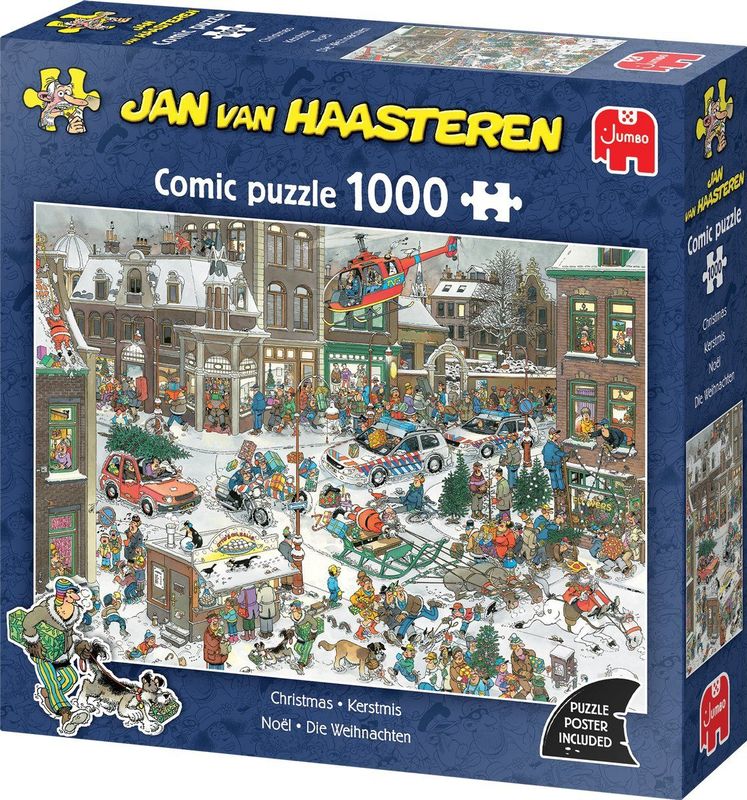 Jan van Haasteren - Kerstmis - Legpuzzel - 1000 Stukjes
