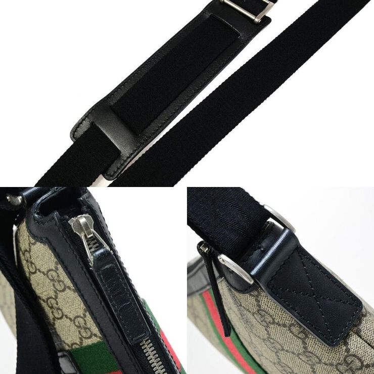 Gucci Vintage Gucci Shoulder Bag Beige