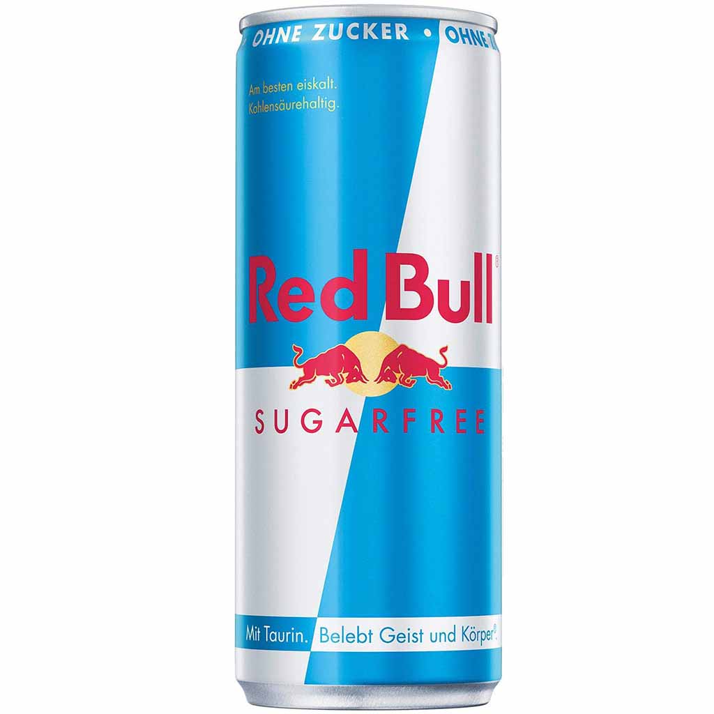 24x Red Bull Sugarfree Energy Drink DOSE á 250ml=6L MHD:3.10.25
