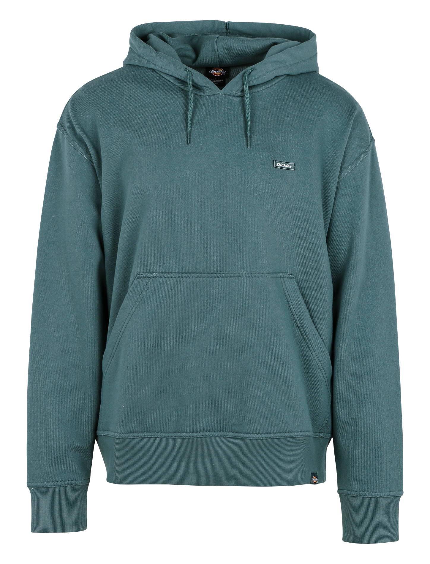 CLANCY - Sweat ample à capuche en coton | Vert
