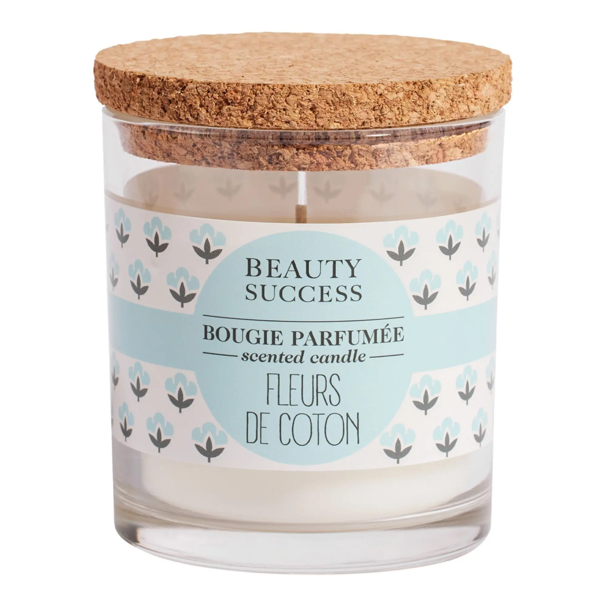 Beauty Success - Fleurs de Coton Bougie Parfumée 100g - Nouveautés