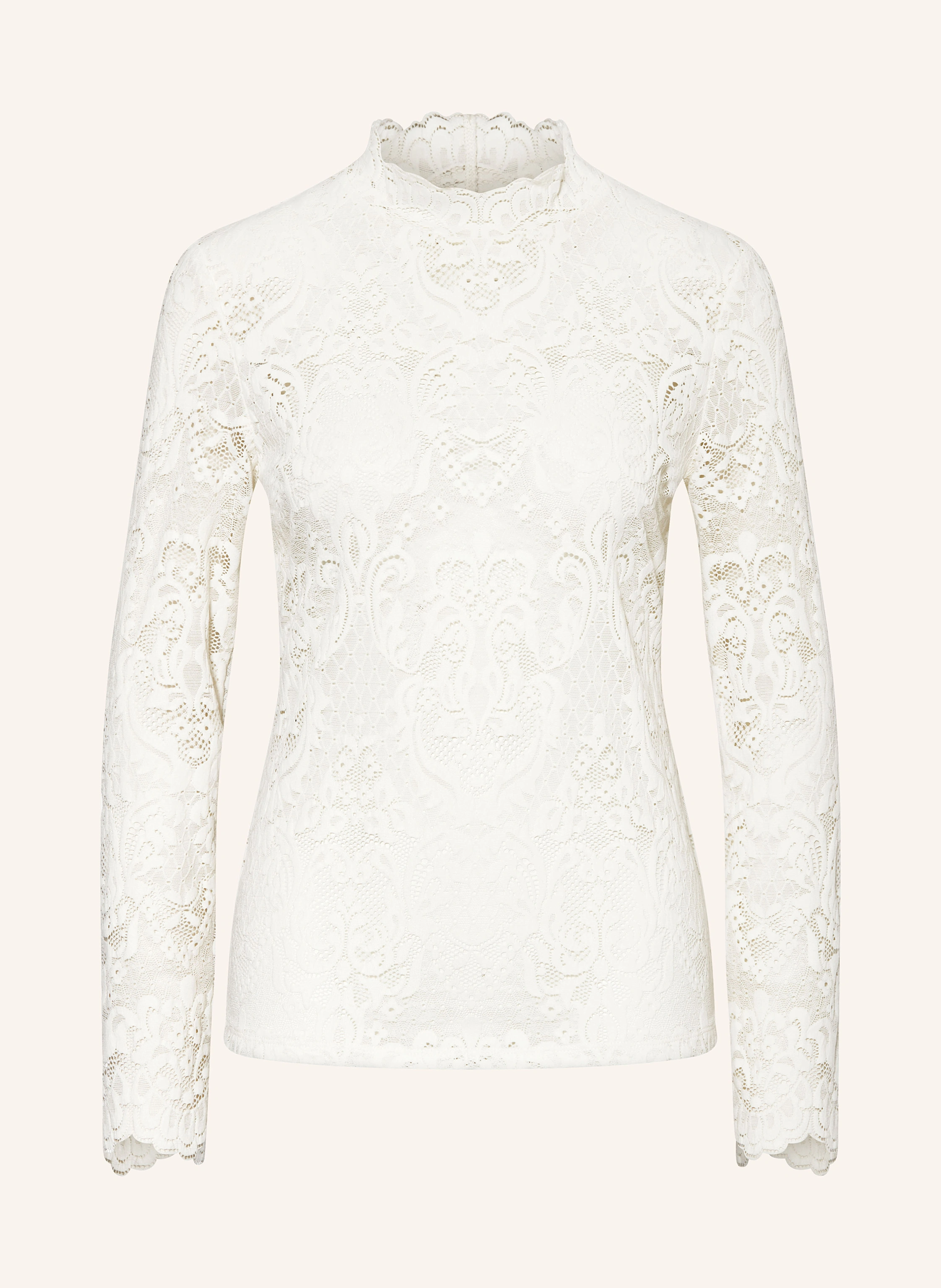 oui Blusenshirt aus Spitze