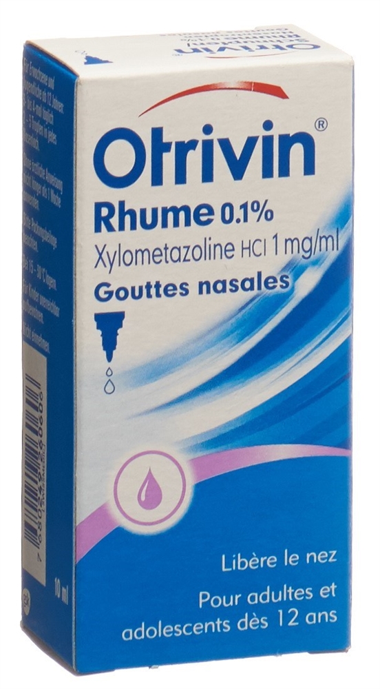 OTRIVIN Schnupfen Gtt Nas 0.1 % Fl 10 ml