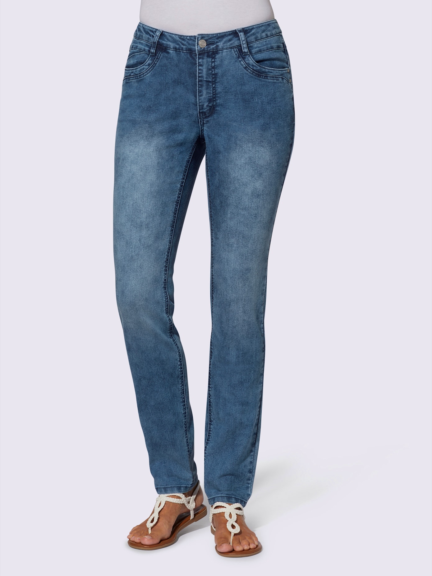 Jean coton extensible confortable