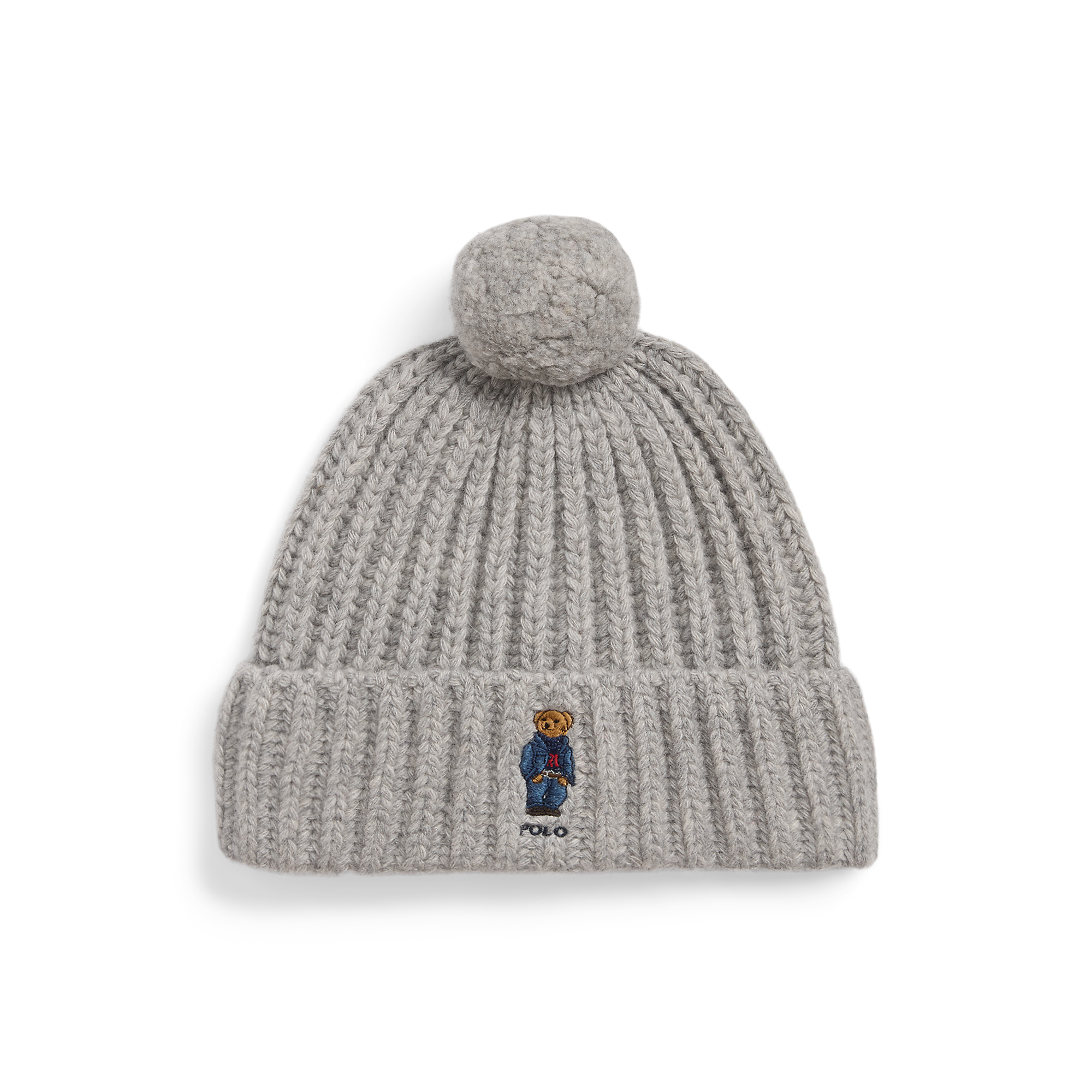 Bonnet en laine mélangée | Gris
