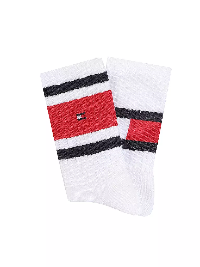 TOMMY HILFIGER Jungen Socken 2er Pkg. weiss