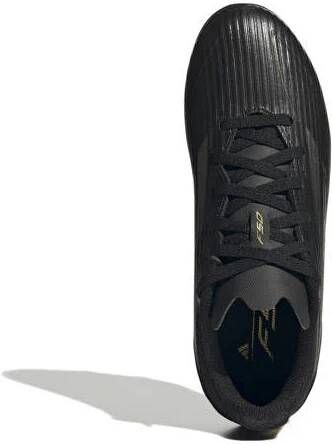 Adidas Perfor ce F50 League Jr. voetbalschoenen goudmetallic wit zwart Imitatieleer 36 2 3