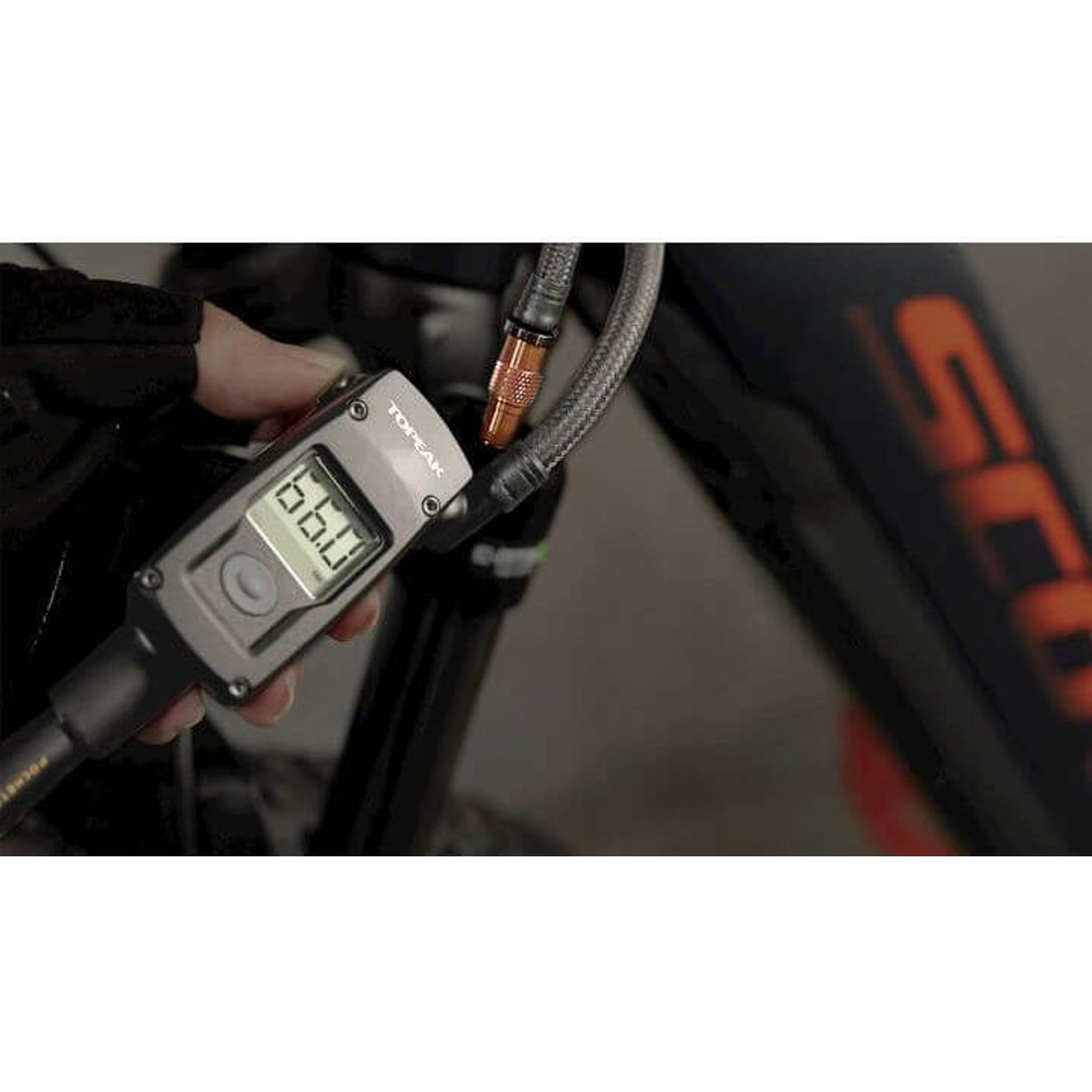 Topeak Pocket Shock Digitale Vorkpomp
