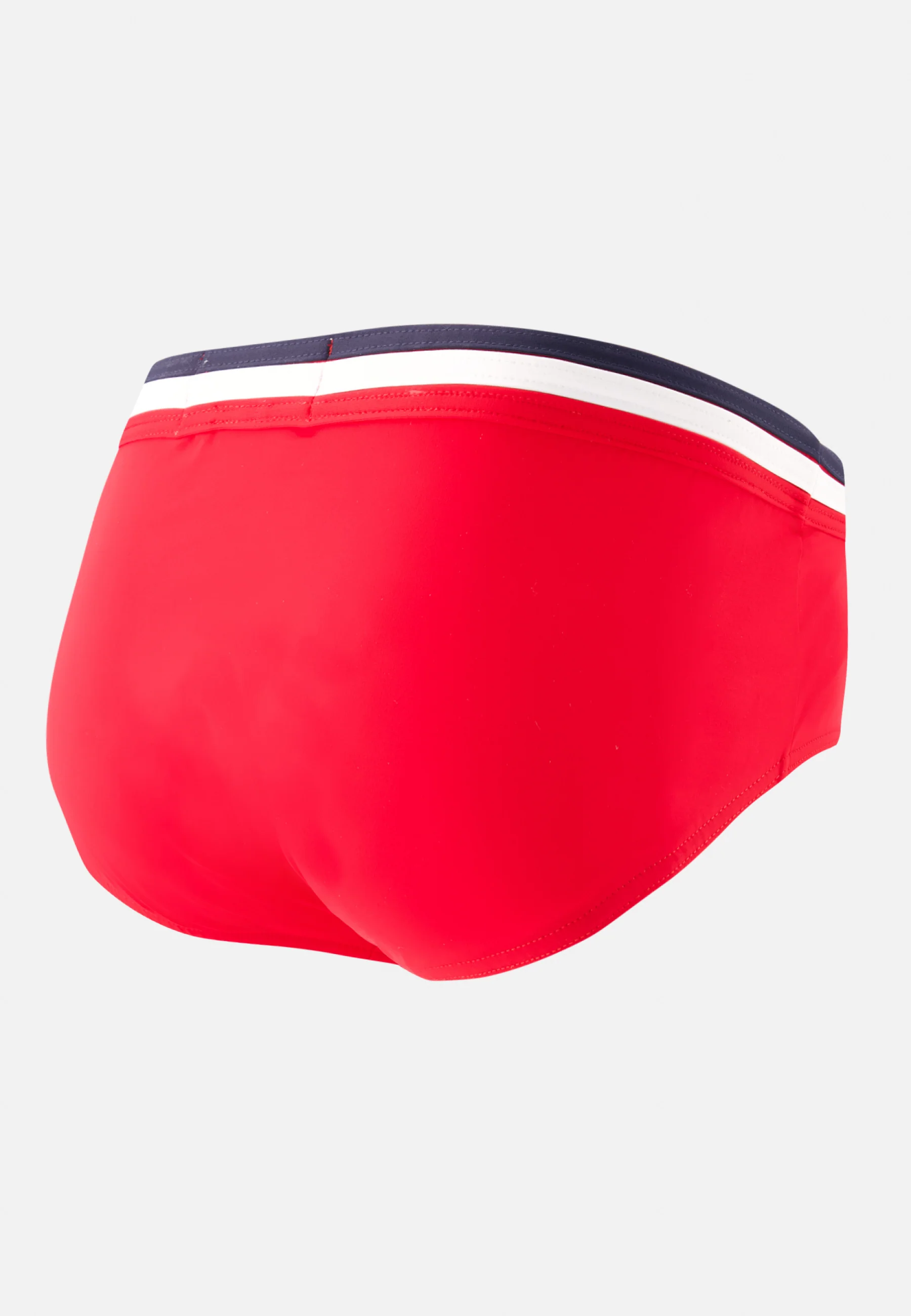 Slip de bain en polyamide-Amiral Rouge