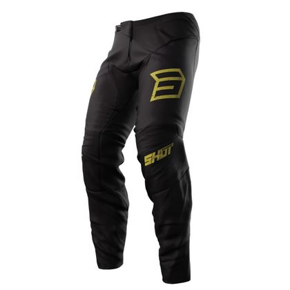 Pantalon cross Shot DEVO - ARMY 2023 - Noir / Jaune