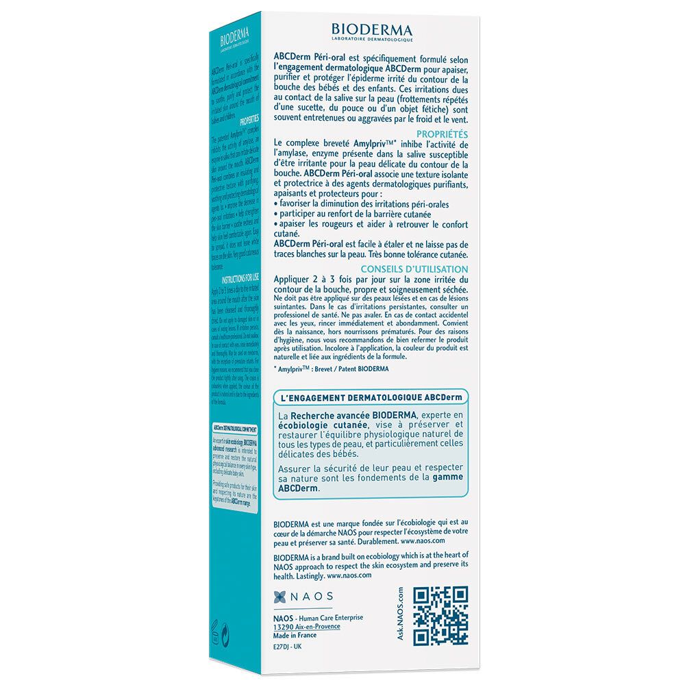 Bioderma ABCderm periorale reparierende Creme 40ml