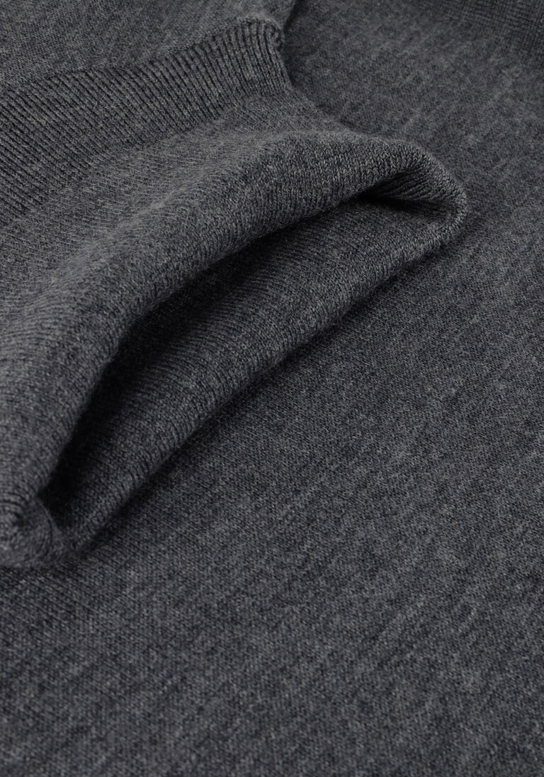 PROFUOMO antraciet profuomo coltrui pullover roll neck