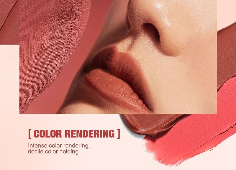 O.TWO.O - Velvet Matte Lip & Cheek Mud (1-5)