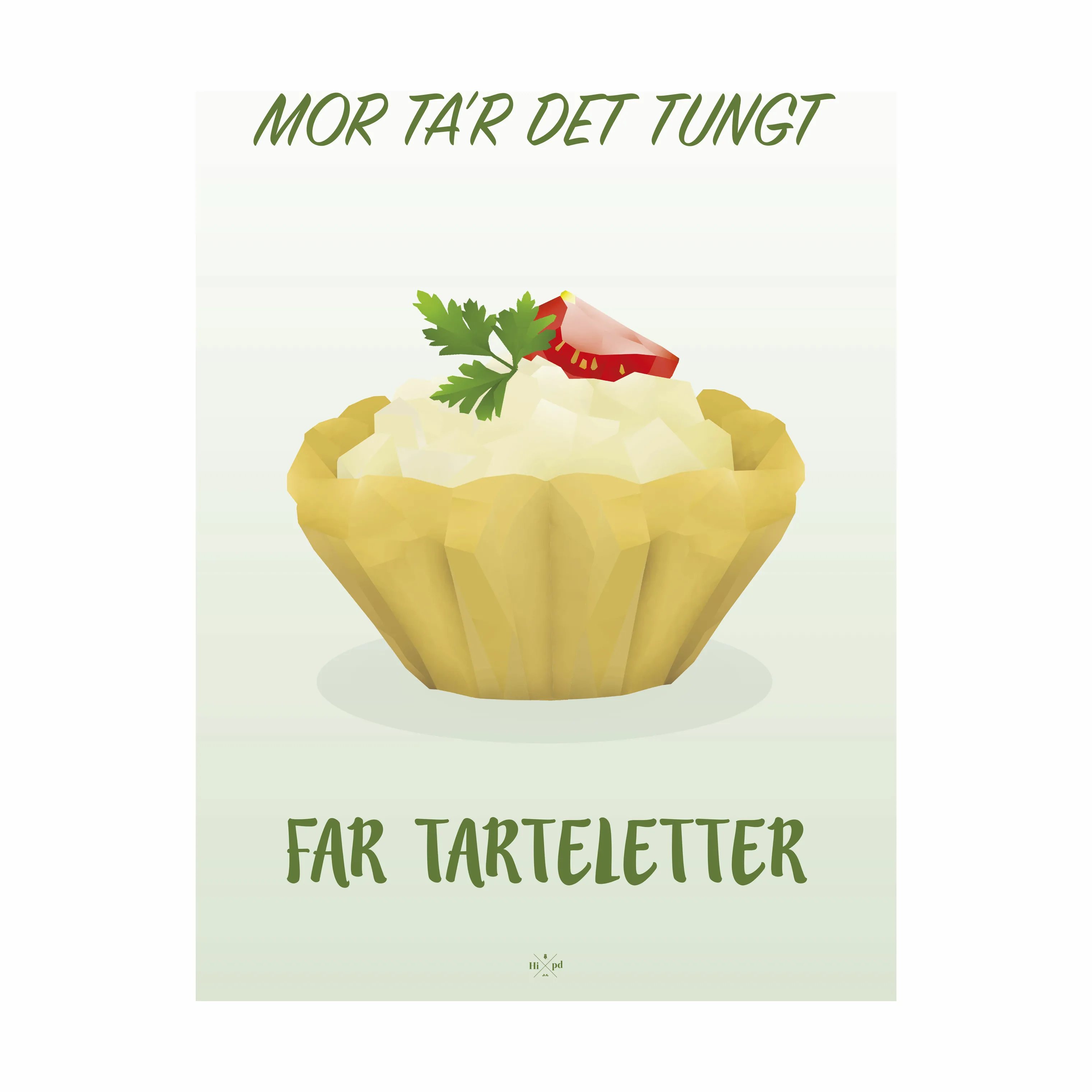 Poster&Frame Plakat Mor Tarteletter