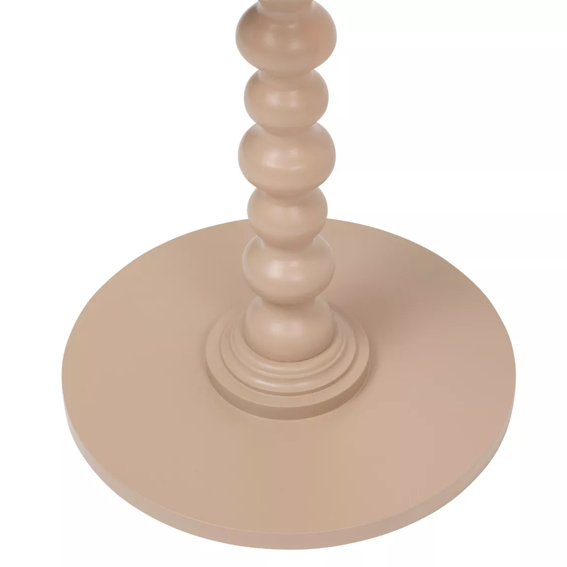 Table à café ronde en bois (H50 cm) Alix Noisette