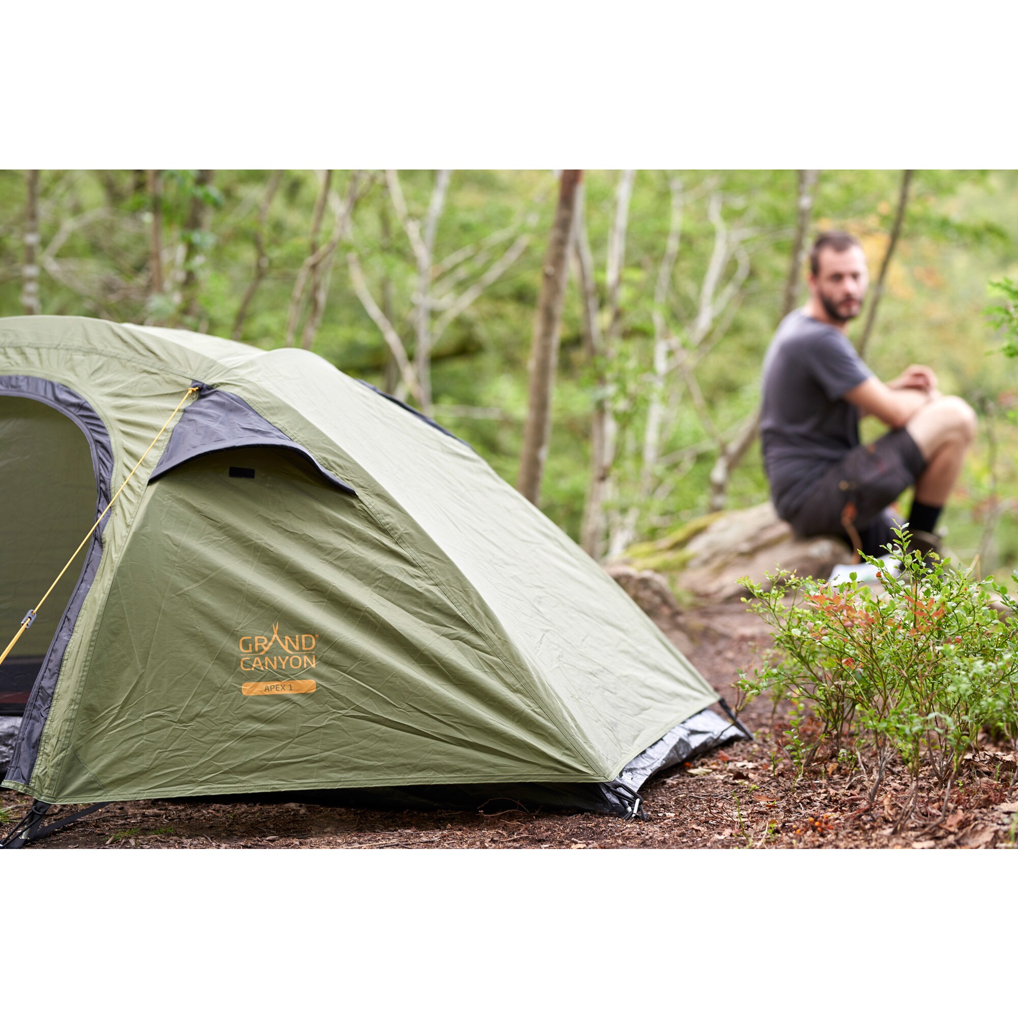 Grand Canyon Zelt Kuppelzelt APEX 1, Capulet Olive