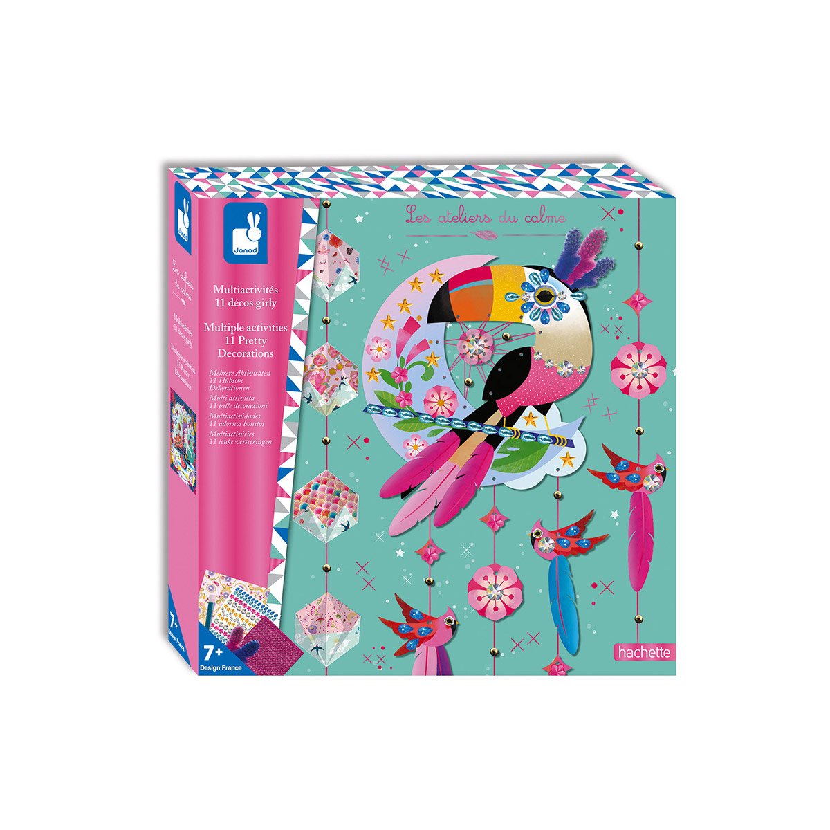 Kit Créatif : Coffret multi-activités 11 décos girly