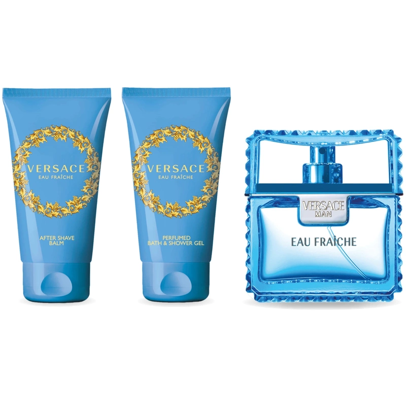 Versace Eau Fraiche Pour Homme EDT 50 ml Gift Set (Limited Edition)