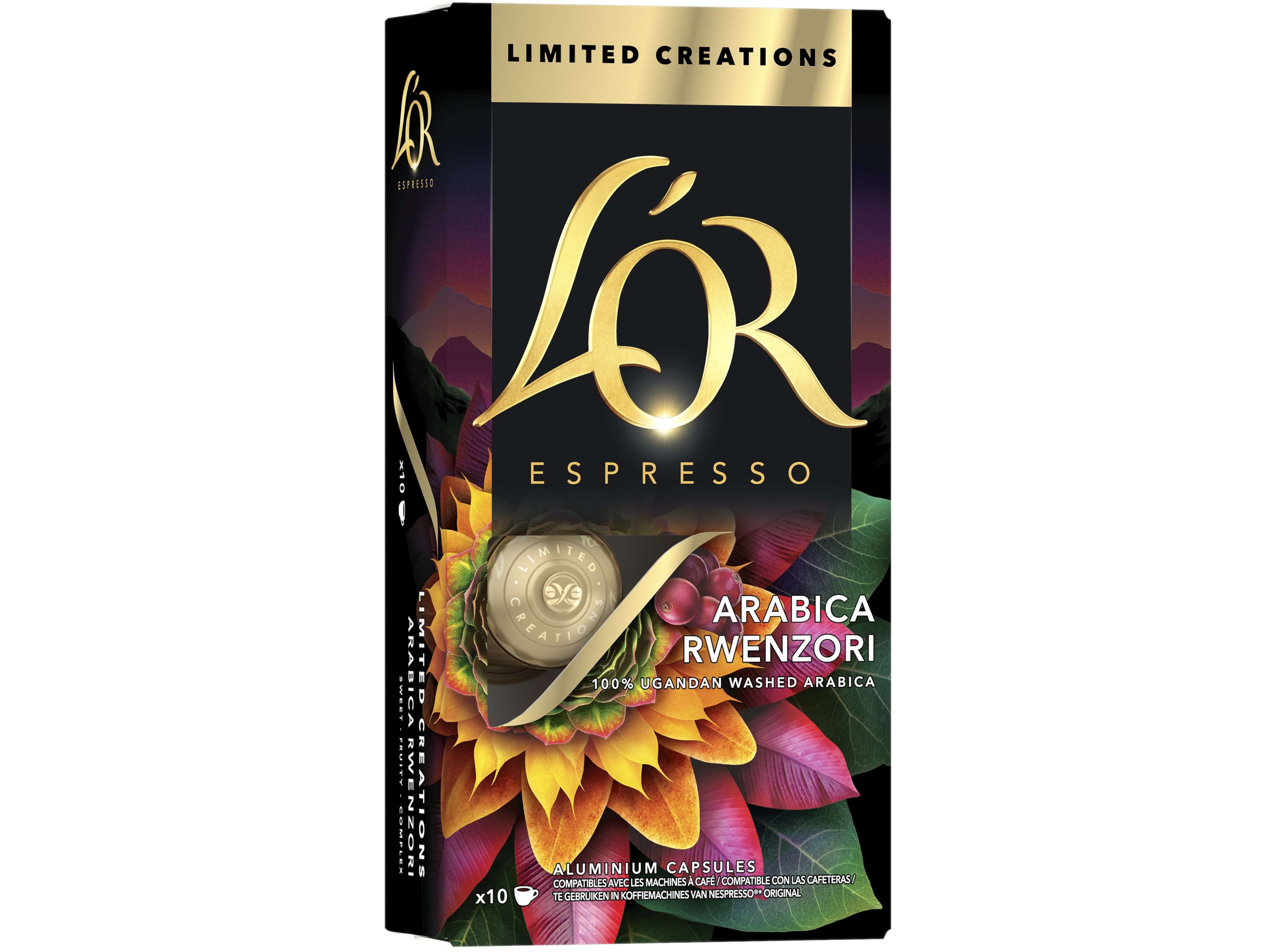 CÁPSULAS CAFÉ L'OR UGANDA 10 UN