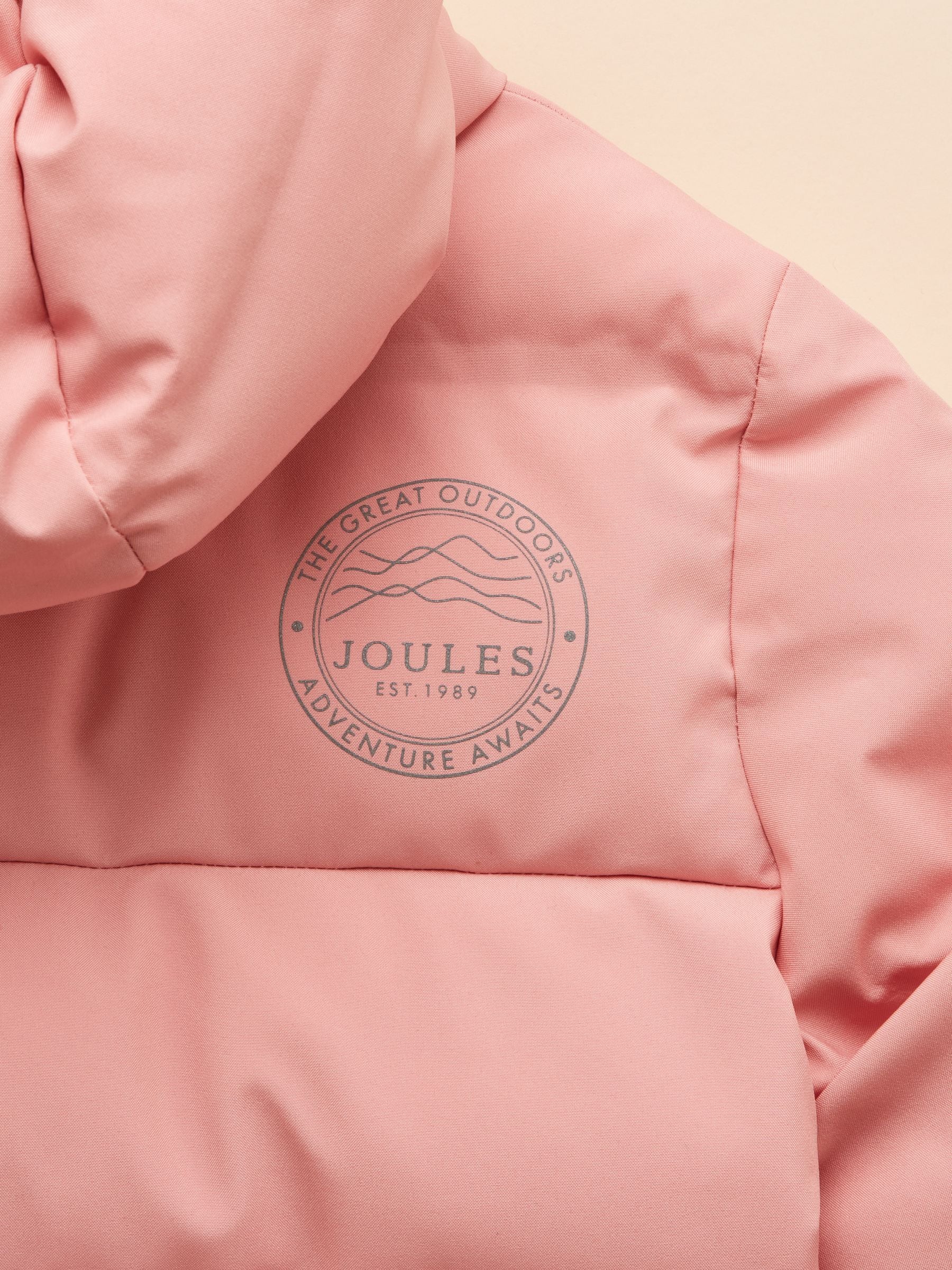 Joules - Waterdichte gewatteerde Padwell jas voor meisjes