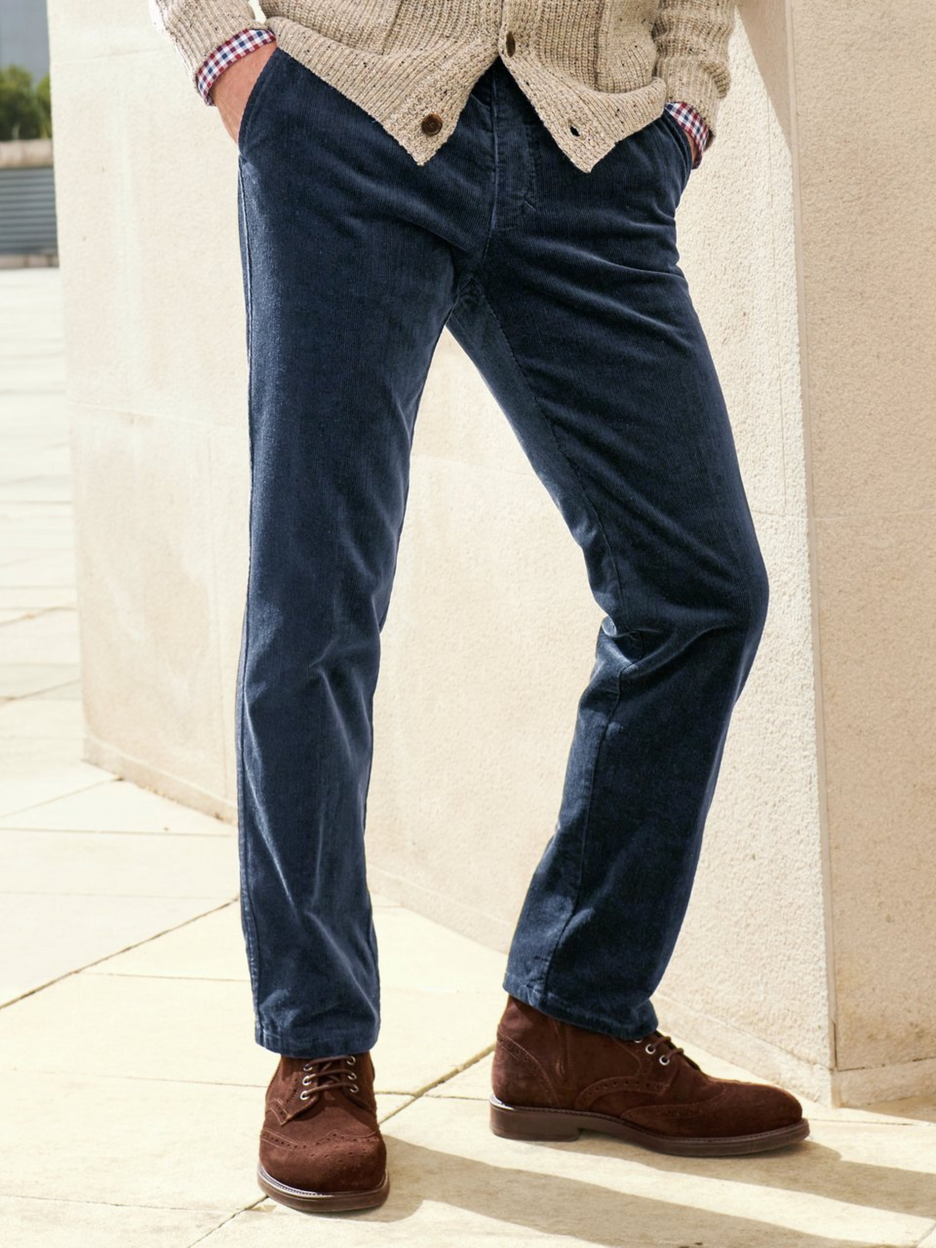 Feincord-Hose
