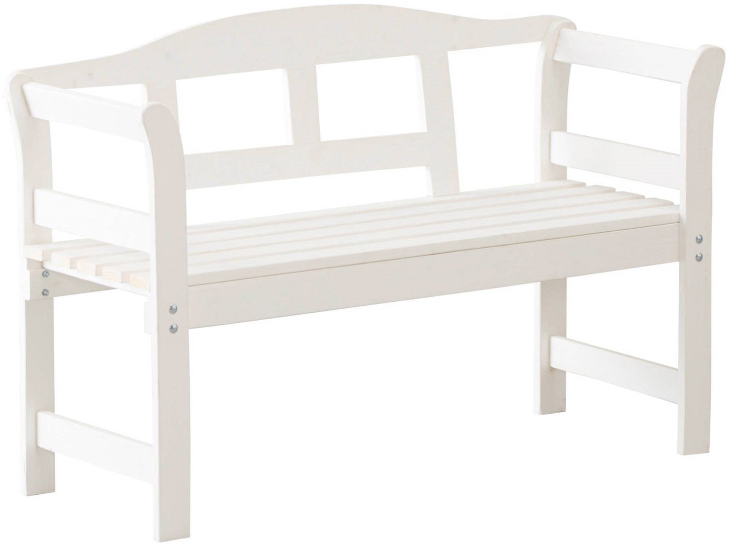 SenS-Line Friesen houten tuinbank - White