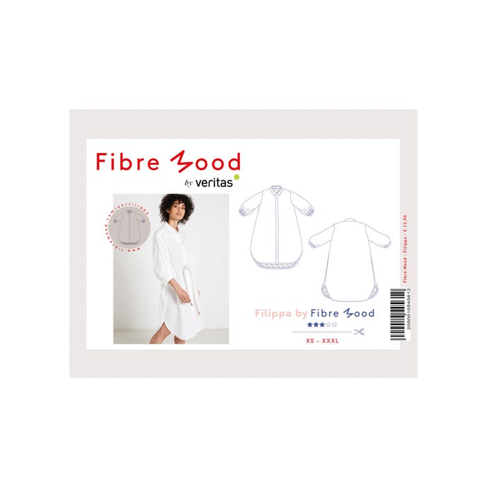 Naaipatroon Filippa blouse - Fibre Mood